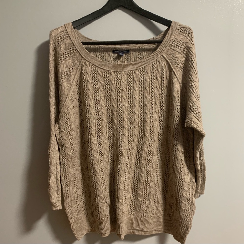 American eagle brown sweater